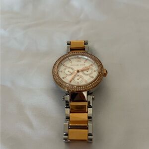 Michael Kors Gold and Silver Women's Watch